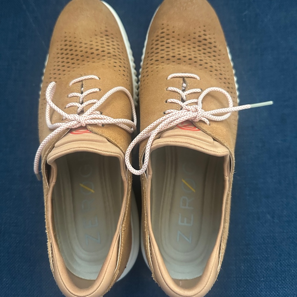 Men’s Cole Haan 2.Zerogrand Laser Wingtip Oxford (Suede)